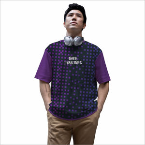 เสื้อยืดผู้ชายพิมพ์ลายตามสั่ง ทรงหลวม น้ำหนักเบา ผ้าฝ้าย 100% สำหรับใส่ในฤดูใบไม้ผลิและฤดูร้อน - Product Image 2