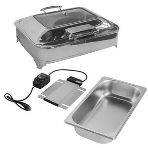 Scaldavivande Elettrico 24 Ore (9L/9.5QT) con Controllo Automatico della Temperatura e Coperchio in Vetro - 400W 110V - Product Image 6