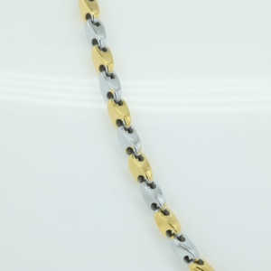 Collier unisexe fait main en argent sterling S925 plaqué or 18k/14k avec deux types de perles, directement de l'usine - Product Image 5