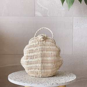 Cesta de mimbre tejida para niños pequeños, cesta de juguete de alta calidad, cesta infantil hecha a mano en Vietnam - Product Image 5