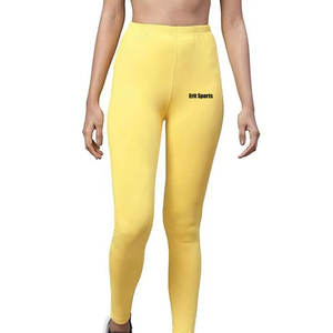 Leggings de gimnasio para mujer de alta calidad, hechos a medida, ropa deportiva con cintura elástica a bajo precio. - Product Image 1