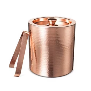 Enfriador de Vino de Cobre Premium con Asa de Latón, Enfriador de Champán, Cubitera para Cerveza, para Bares y Discotecas, Venta al por Mayor - Product Image 5