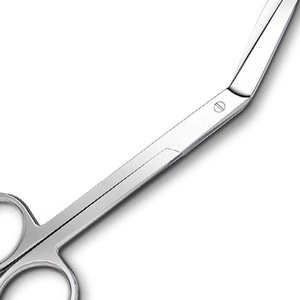 Ciseaux chirurgicaux en acier inoxydable à pointe courbée, instrument manuel pour la chirurgie générale - Product Image 5