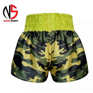 กางเกงชกมวยไทยคุณภาพสูงแบบสั่งทำพิเศษสำหรับผู้ชาย ปักลายกีฬา พิมพ์ลาย สำหรับเด็กผู้ชาย สไตล์ไฮสตรีท - Product Image 2