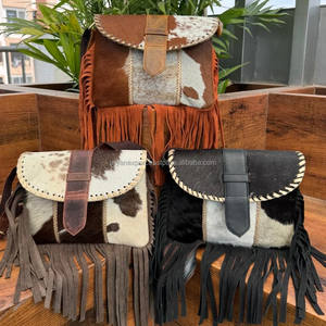 New Fashion Genuine Cowhide Leather Crossbody Fringe Bag for Women's Large Capacity High Quality Luxury Single Shoulder <b>Handbags</b> - Product Image 4