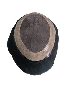 Peluca de onda de agua india de alta calidad de Taz Hair para hombres Remy Soft Mono Base Toupee System Made Bangladesh Loose Deep Wave Style - Product Image 3