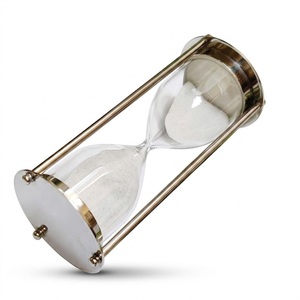 Reloj de Arena Metálico Hecho a Mano, Personalizable con Marca, Temporizador de Arena al por Mayor para Decoración del Hogar y Regalos Corporativos - Product Image 1