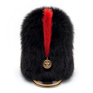Feenix Tall Waterproof 100% Wool Adjustable Unisex Busby <b>Hats</b> Inspired by Historic Regimental Uniforms for Outdoor Use - Product Image 4