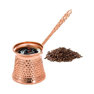 Cafetera Turca Clásica de Aluminio de 12 oz, Cafeteras y Teteras Árabes Martilladas a Precio de Mayoreo - Product Image 4