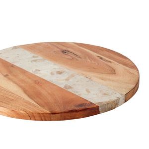 Luxury platter <b>board</b> handcrafted marble tray serving dish decorative serving <b>board</b> wooden kitchen platter modern cheese platter - Product Image 5