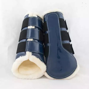 Botas Ecuestres Medi para Caballos con Logotipo y Tamaño Personalizados - Botas Impermeables y Duraderas para Uso en Carreras, para Patas Delanteras y Traseras - Product Image 5