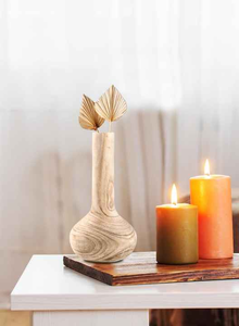 Meilleur de 2024 : Centre de table en bois léger fait main pour fêtes à domicile, mariages et Fête des Mères - MULTI CRAFT - Product Image 4