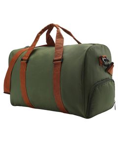 Nuevo bolso de viaje informal para hombre de cuero genuino, impermeable, en oferta en línea a bajo precio. - Product Image 3