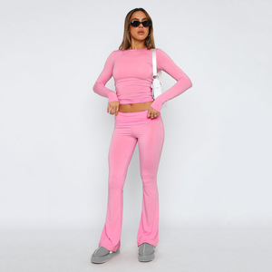 Leggings de sport sans couture pour femmes, légers et respirants, pour la course à pied, le yoga et l'entraînement quotidien - Product Image 4