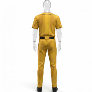 เสื้อเบสบอลแบบขายส่ง OEM สำหรับทุกเพศ ชุดกีฬาแบบซับลิเมชั่นสั่งทำได้ กางเกงขาสั้นสำหรับฝึกซ้อมซอฟต์บอล ชุดทีมสำหรับทุกเพศ - Product Image 2