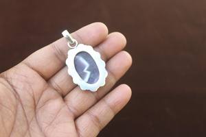 Colgante de Amatista con Plata 925, Joyería Tribal Hecha a Mano, Collar Boho, Regalo Único para Mamá - Product Image 2