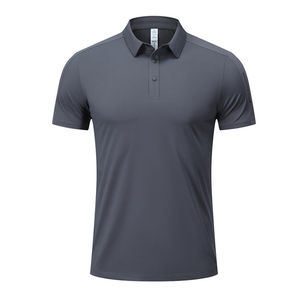 Camisetas de Punto Personalizadas para Hombre, Polos Casuales de Algodón al por Mayor, Impresión de Logotipo OEM, Transpirables, Ecológicos, de Manga Corta - Product Image 4