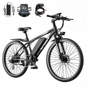 Bicicleta eléctrica de montaña con batería de litio de 48V 10AH y neumáticos de 26*2.215 pulgadas, disponible en almacén de la UE. - Product Image 1