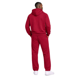 Ensembles de survêtements polaire d'hiver pour hommes avec sweat à capuche et pantalon de jogging, vêtements de sport à manches longues, logo personnalisé, sweat-shirt décontracté, fabricant en gros - Product Image 3