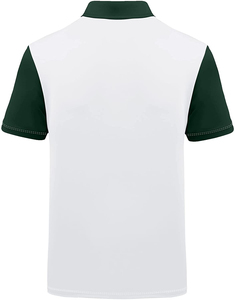 Ces polos pour hommes sont fabriqués au Pakistan par une usine OEM et présentent une finition durable, idéaux pour les grands importateurs de vêtements. - Product Image 4