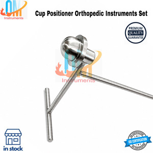 Posicionadores de Copas, Instrumentos Ortopédicos de 32 cm, Acero Inoxidable Alemán de Alta Calidad, Certificación CE/ISO, Reutilizables en Autoclave |   OLDMED - Product Image 2