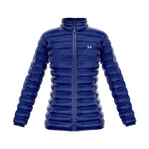 Veste matelassée zippée pour femme en toile imperméable et respirante, avec impression numérique personnalisée, haute qualité, pour le sport (4 jeux) - Product Image 2