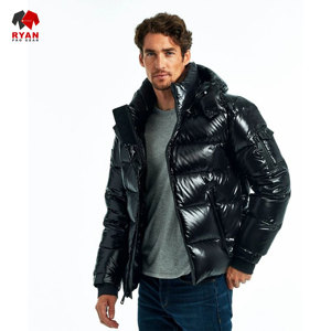 เสื้อแจ็คเก็ตพัฟเฟอร์คุณภาพสูงแบบกำหนดเองสำหรับผู้ชาย ผู้ใหญ่ และเด็ก  โลโก้แบบกำหนดเอง ดีไซน์ ODM สีพื้น - Product Image 6