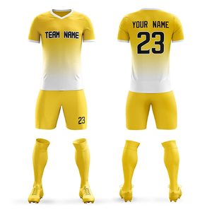 Camisetas de Fútbol Unisex de Secado Rápido, Uniformes de Fútbol de Manga Corta para Verano - Product Image 1