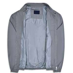 Chaquetas para Hombre de Alta Calidad en Poliéster/Algodón, Servicio OEM, Chaquetas Bomber Transpirables para Hombre, Otoño, Logotipo Personalizado, Chaquetas Personalizadas para Hombre - Product Image 2