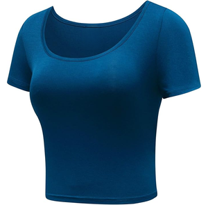 Top corto transpirable para mujer, totalmente personalizado, nueva moda, gran venta, calidad premium, a un precio razonable. - Product Image 2