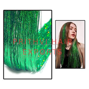 อุปกรณ์เสริมสำหรับต่อผม2คลิปดิ้นสีเขียว - Product Image 6