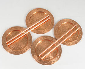 Juego de Tazas Moscow Mule de Cobre Puro Martillado de Primera Calidad BoldBlossom, Juego de Vasos de Lujo para Bar, Aptos para Lavavajillas, Gran Capacidad - Product Image 3