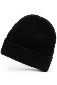 Bonnet côtelé personnalisé pour homme avec logo OEM, bonnet chaud d'hiver à revers, tissu de qualité supérieure, bonnets unisexes en gros - Product Image 2