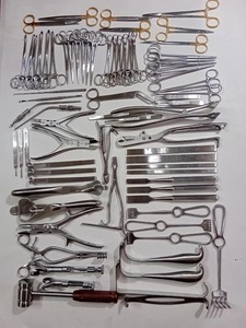 Ensemble d'instruments chirurgicaux orthopédiques de haute qualité, 74 pièces, en acier inoxydable allemand, réutilisable, autoclavable, certifié CE - Product Image 4