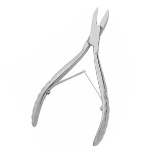 Coupe-ongles 3 pièces en acier inoxydable, pince à cuticules, coupe-ongles courbé, outil de manucure, fournitures pour ongles, à mâchoires larges - Product Image 1