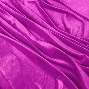 Luxury Dark Moff Velvet Fabric 130GSM 100% Polyester Woven Medium Weight Plain Dyed Wrinkle Resistant Breathable Apparel - Product Image 4