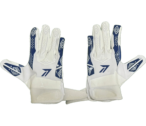 Gants de football américain personnalisés par sublimation pour jeunes et adultes, impression couleur intégrale, paume adhérente, poignet sécurisé, ODM OEM, faible MOQ, vente en gros - Product Image 1