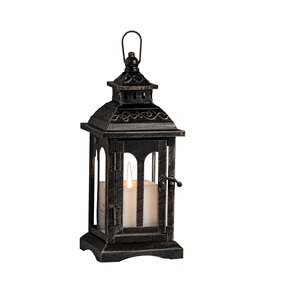 Great quality in reasonable price <b>Black</b> Finish Metal <b>Lantern</b> With Strong Handle For Hanging And Table Decoration Use - Product Image 1
