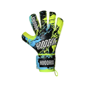 Gants d'entraînement de football durables : Latex anti-abrasion 4 mm, paume plate, support pour les doigts, bande élastique, fournitures de football OEM personnalisées - Product Image 4