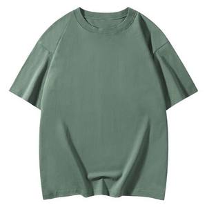 Camiseta de Hombre de Algodón 100% de Secado Rápido y Transpirable, Estilo Hip Hop, Color Sólido Estampado, Calidad Premium, Peso Pesado 200g, Precio Económico - Product Image 3