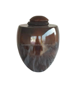 Urna de cremación de madera grande hecha a mano para adultos, suministro de servicio conmemorativo decorativo memorable para funerales de hombres y mujeres - Product Image 3