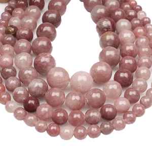 Perles en pierre précieuse d'azurite rose naturelle certifiées IGI pour la fabrication de bijoux, bracelets, colliers, accessoires de charme DIY ZUBEDA GEMS - Product Image 2