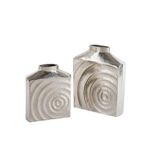 Florero de Metal de Lujo con Acabado Elegante, Ideal para Decoración de Interiores de Primera Calidad, Soluciones de Decoración para el Hogar de Alta Gama - Product Image 2