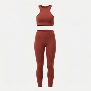 Ropa Deportiva Personalizada con Logotipo, Conjuntos Deportivos de Yoga para Mujer, Ropa de Gimnasio, Venta al Por Mayor - Product Image 1