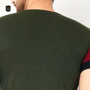 T-shirts tendance pour hommes 100 % coton, conçus pour un confort quotidien, tissu doux, sensation légère, respirant, écologique, style urbain - Product Image 6
