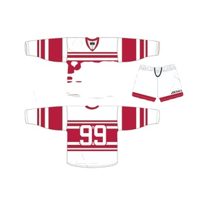Ensemble de tenue de hockey personnalisé de haute qualité, imprimé par sublimation, en tissu respirant et léger, double face, sur mesure - Product Image 2