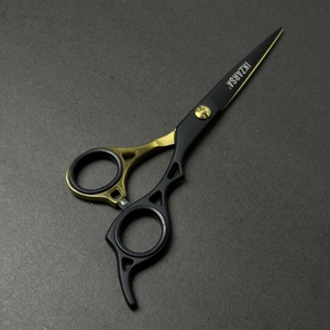 Tijeras de peluquería de estilo clásico de 6 pulgadas con filo de cuchilla para uso profesional y doméstico. - Product Image 2