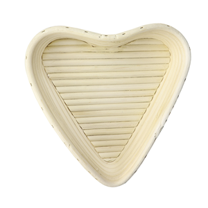 Cesta de fermentación para pan en forma de corazón, cesta de fermentación de pan, cestas de fermentación de ratán con forros de Vietnam - Product Image 1
