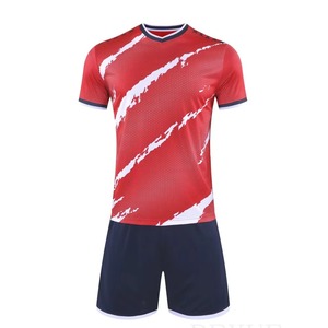 Custom Team Name Number Football Club Uniform <b>Soccer</b> Kit with Embroidered Logo OEM ODM Wholesale Factory Supplier - Product Image 1