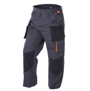 กางเกงขายาวกางเกงคาร์โก้,กางเกงใส่ทำงานสีเทาลำลองมาใหม่ - Product Image 3